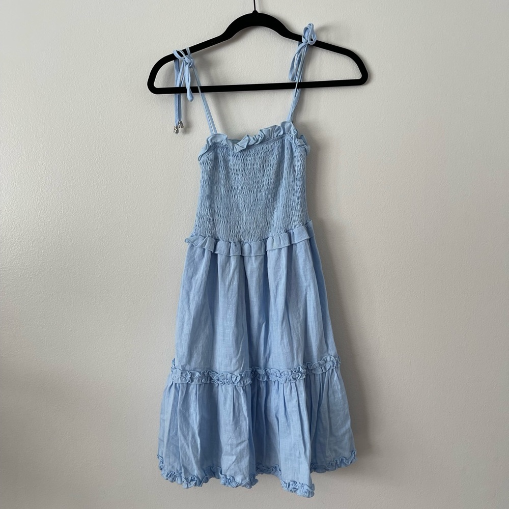 Light blue summer dress